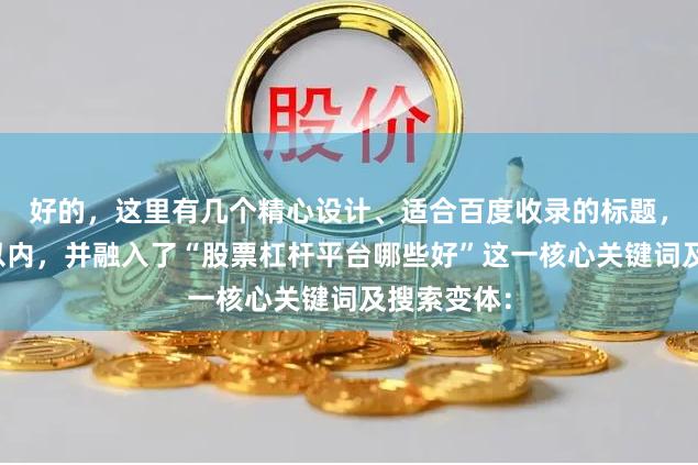 好的，这里有几个精心设计、适合百度收录的标题，均控制在以内，并融入了“股票杠杆平台哪些好”这一核心关键词及搜索变体：